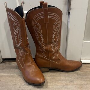 Brown Western Cowboy Boots